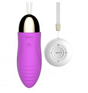 HK LETEN Surge Model Invisible Series Wireless Remote Vibrating Egg (Chargeable - Purple)